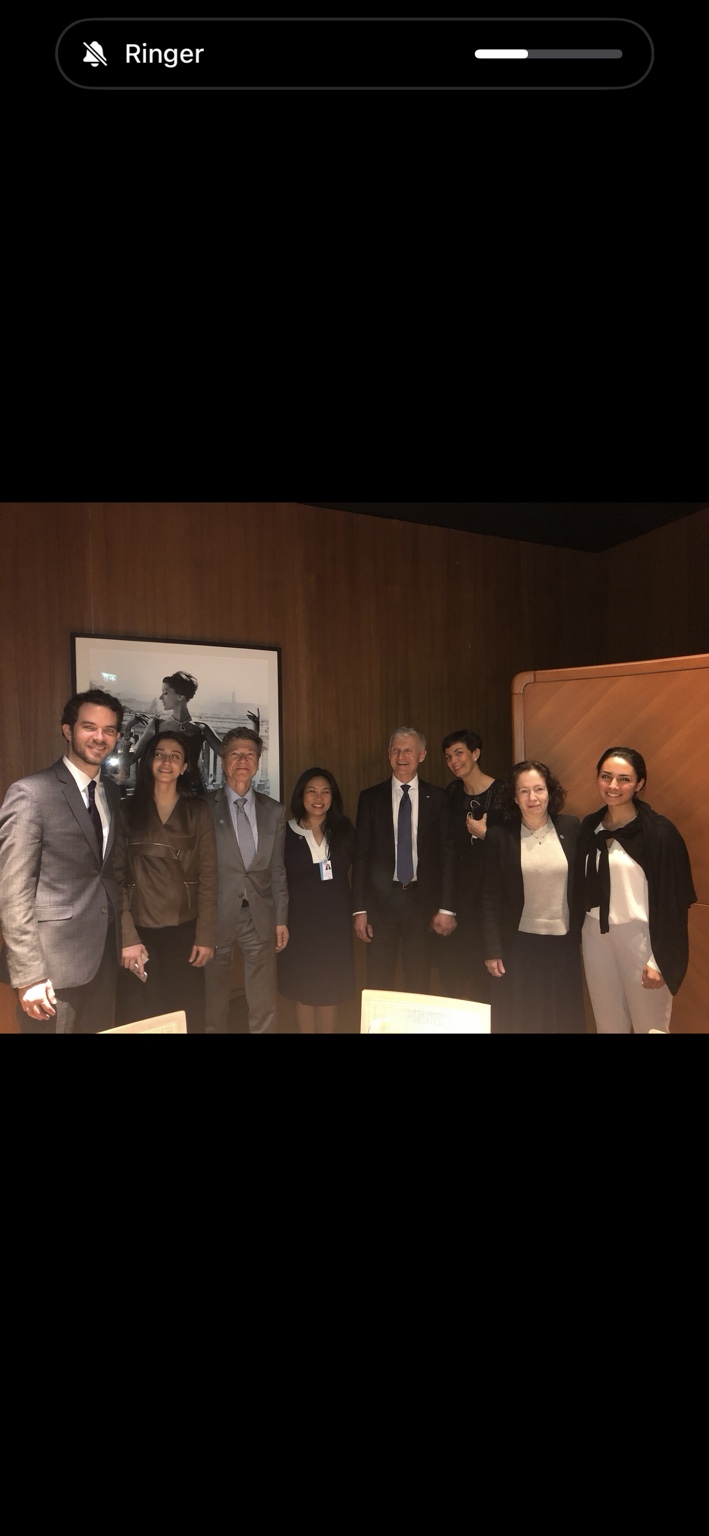 B Corps and the Sustainable Development Goals with Andrea Illy, illycaffè Chairman, and my mentor and then supervisor Jeff Sachs · Dubai, UAE